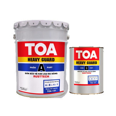 High Solid Epoxy Modified Primer Rust Tech TOA PAINT VIETNAM